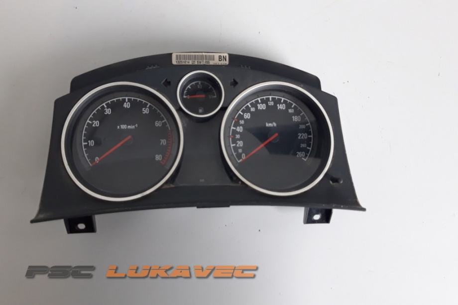 OPEL ASTRA H INSTRUMENT TABLA ASTRA H KILOMETAR SAT 13251614