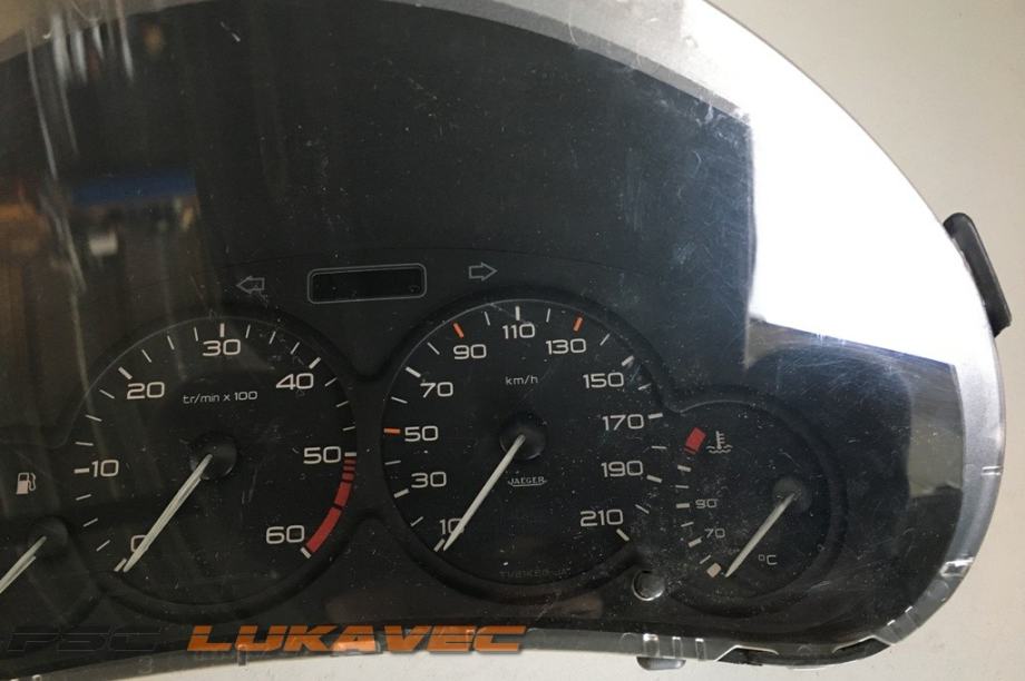 PEUGEOT 206 INSTRUMENT TABLA 206 KILOMETAR SAT 9643401180