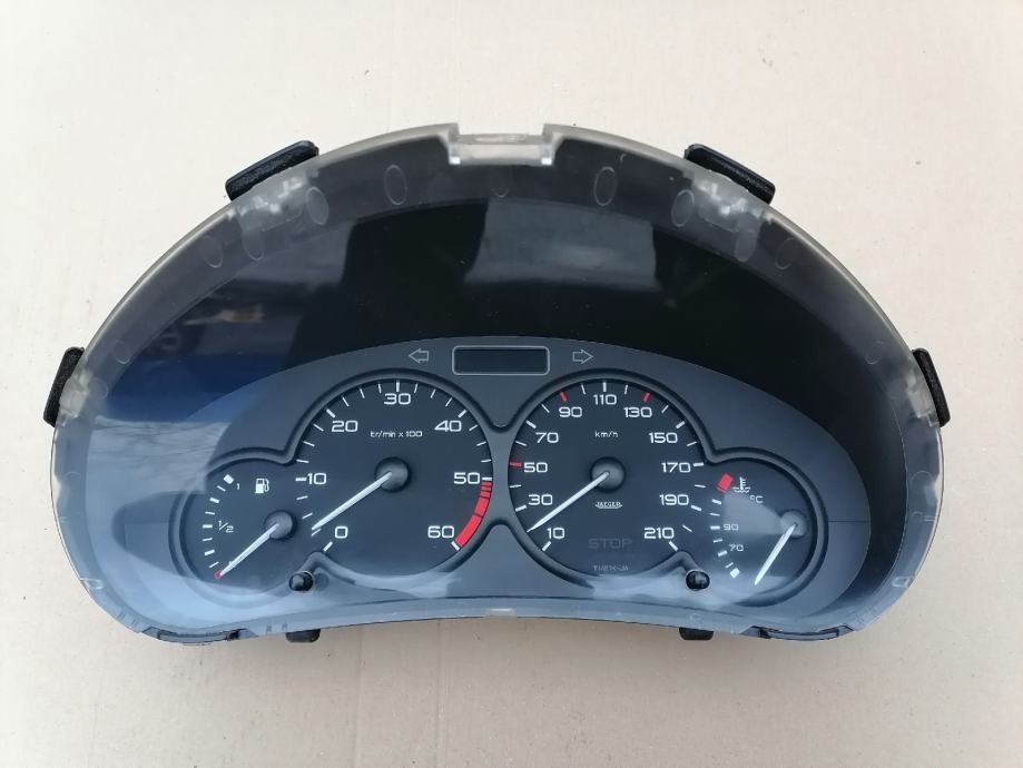 Peugeot 206 instrument tabla 9659730580