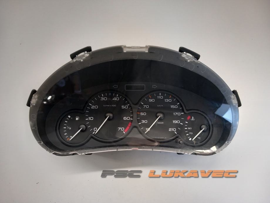 PEUGEOT 206 INSTRUMENT TABLA KILOMETAR SAT 09031962021 19982009.