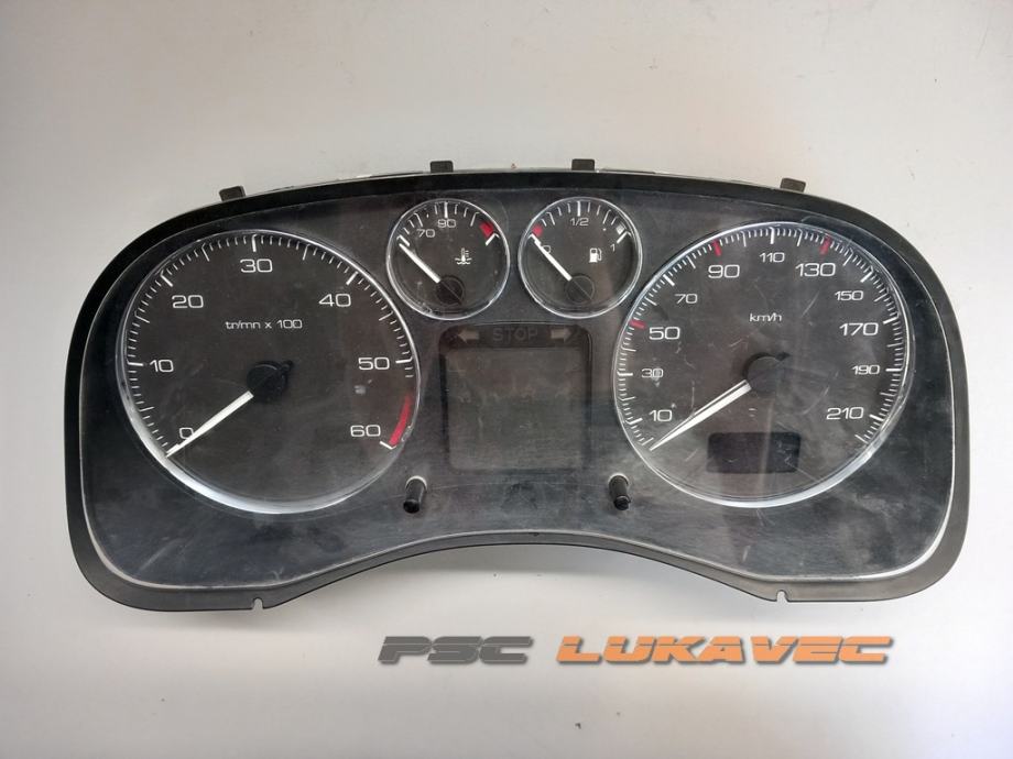 PEUGEOT 307 KILOMETAR SAT 307 INSTRUMENT TABLA P9654485280