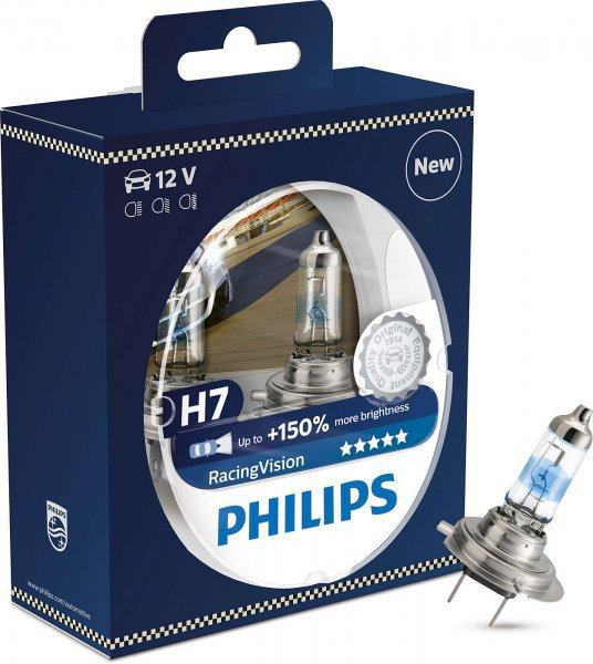Philips par žarulja H7 Racing Vision + 150%