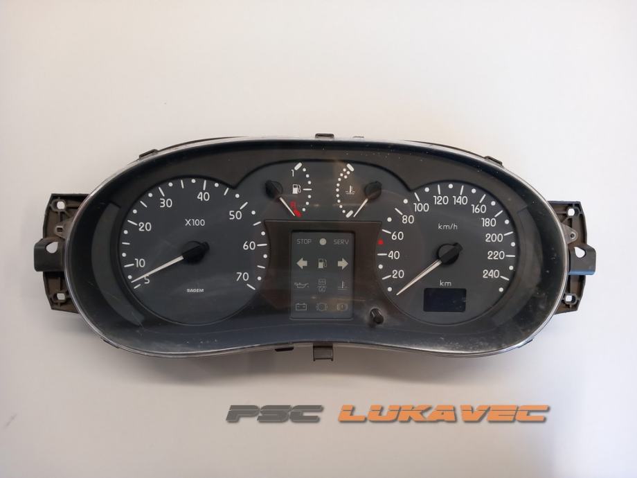 RENAULT CLIO 2 INSTRUMENT TABLA CLIO 2 KILOMETAR SAT 8200054229
