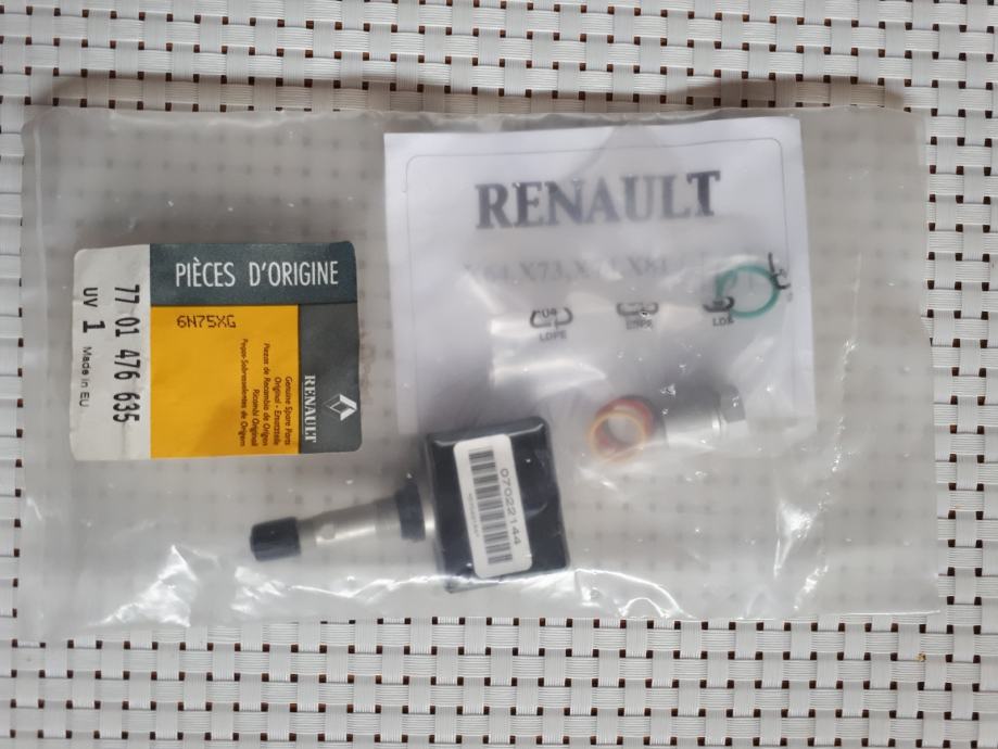 Renault senzor tlaka u gumama **Novo**✔