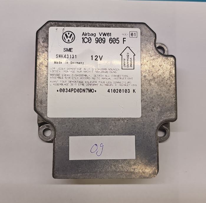 VW GOLF 4 AIRBAG MODUL 1C0 909 605 F