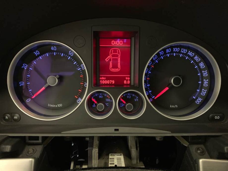 VW Golf 5 GTI full fis tacho MPH