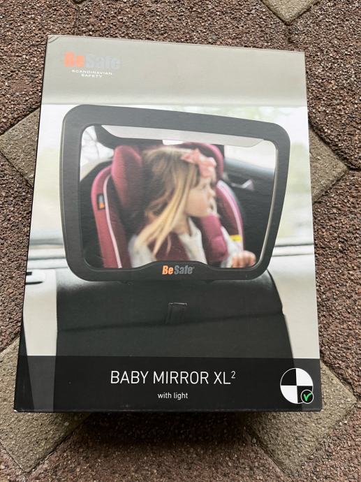 BeSafe Mirror XL ogledalo za nadzor bebe u autu