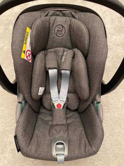 Cybex - PLATINUM - Gestell inkl. Sitzaufsatz für PRIAM - chrome brown