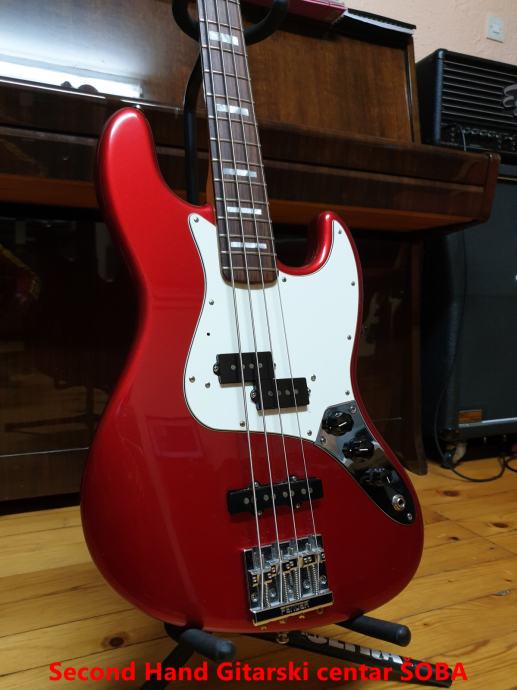 FENDER VINTAGE HOT ROD 70S JAZZ BASS CANDY APPLE RED ROSEWOOD
