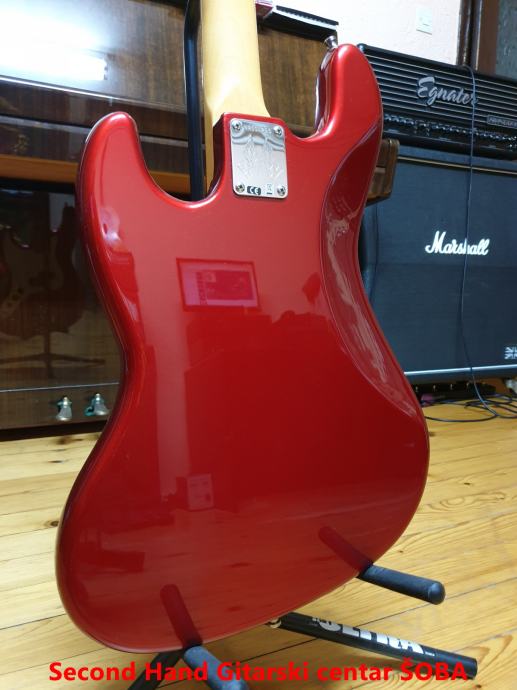 FENDER VINTAGE HOT ROD 70S JAZZ BASS CANDY APPLE RED ROSEWOOD