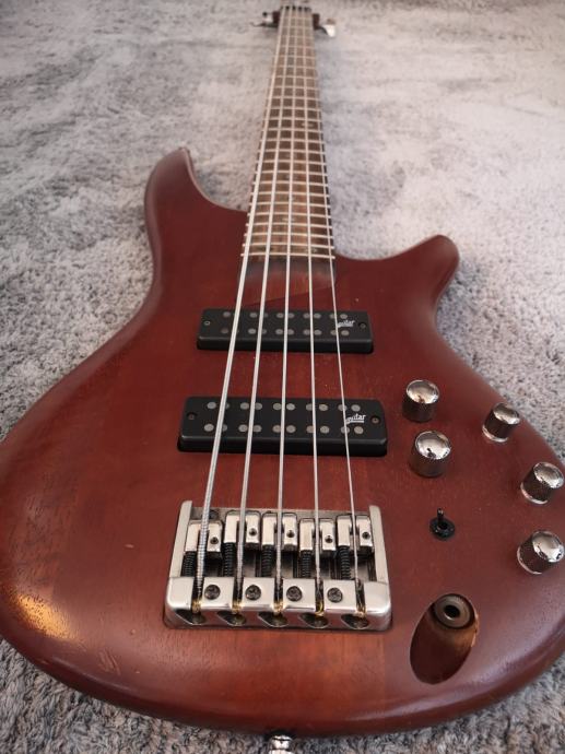 Ibanez sr505 + Aguilar Superdouble pickups + Aguilar OBP3TK preamp