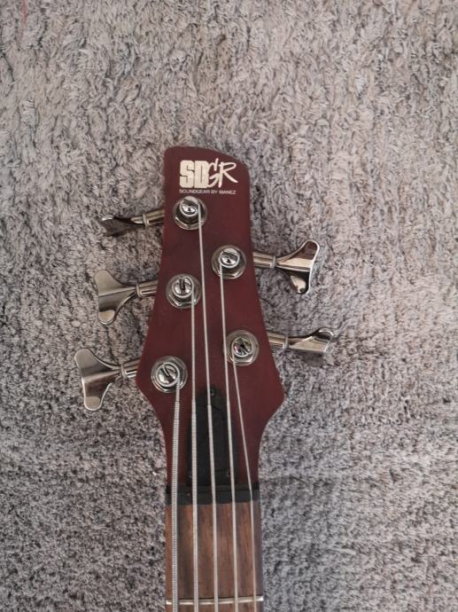 Ibanez sr505 + Aguilar Superdouble pickups + Aguilar OBP3TK preamp