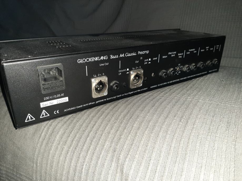 Glockenklang bass art classic pretpojačalo