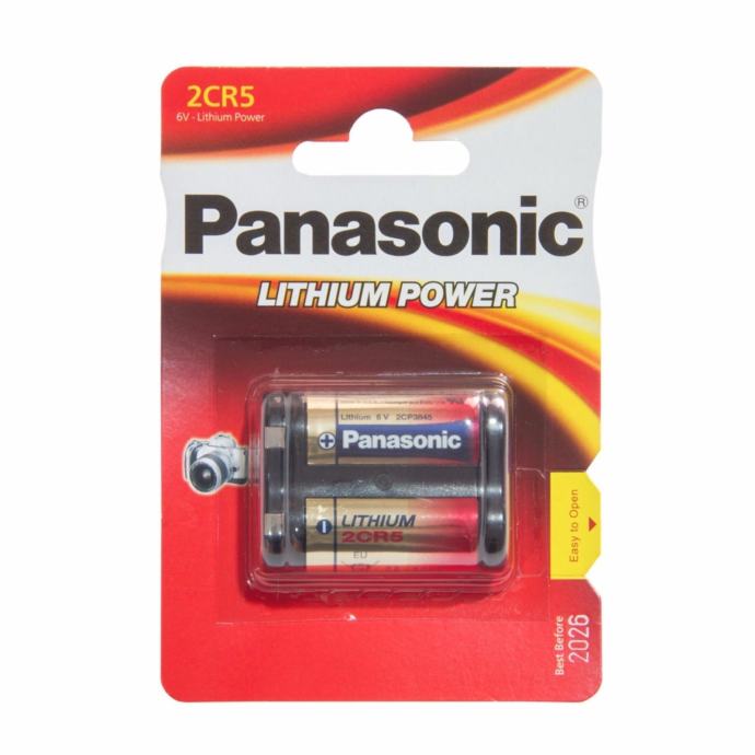 Panasonic 2CR5 Lithium Power battery