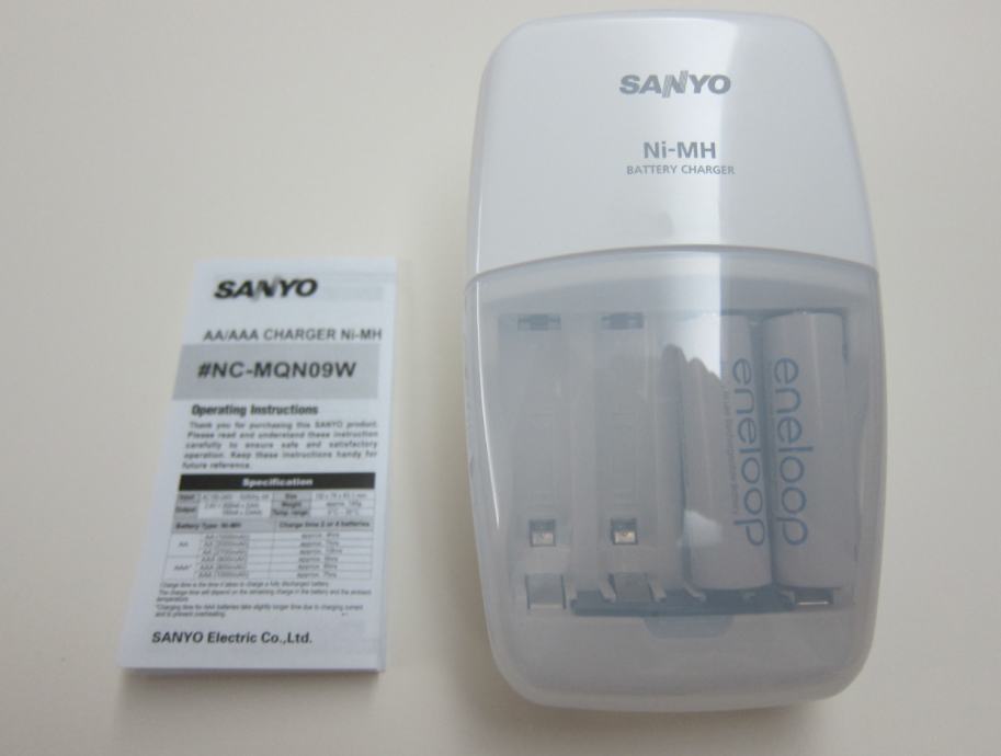 Punjač baterija Sanyo NC-MQN09