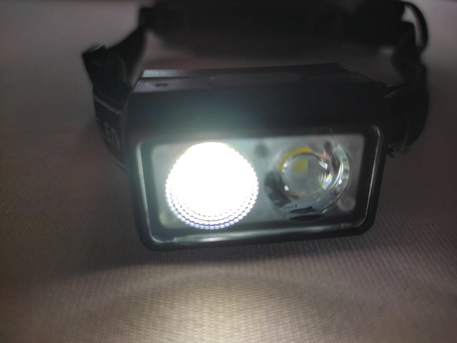 Een hoofdlamp van Ledlenser of AliExpress