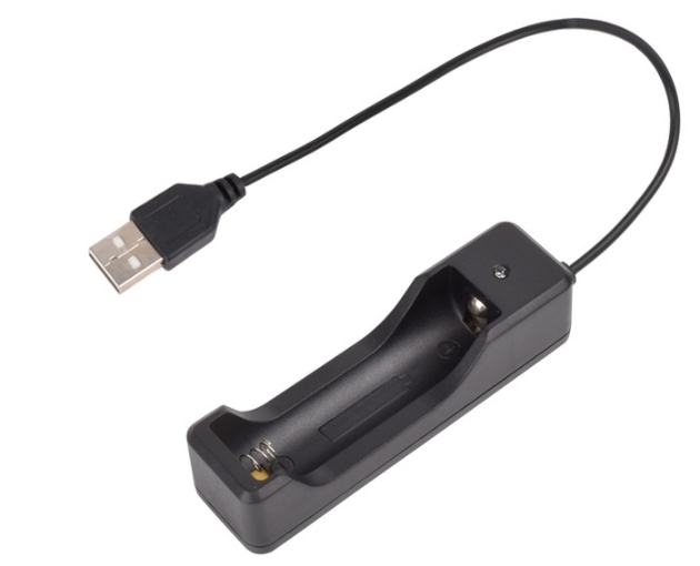 USB punjač Li ion 18650