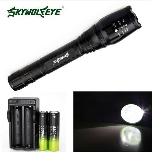 Batterie pour XML T6 LED lampe de vélo, phare 5200mAh 7,4V Li-ion