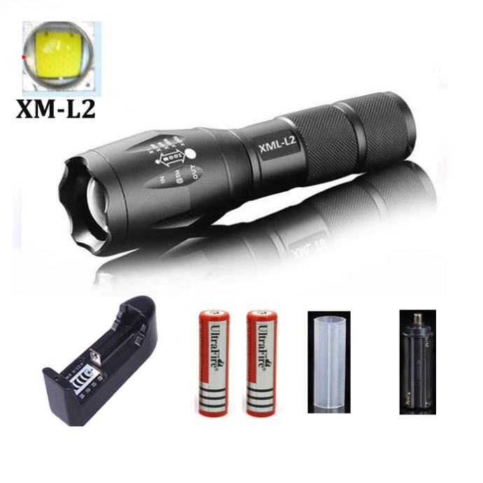 snažna baterija lampa  3000 LM CREE XM-L2 LED 5-Mode
