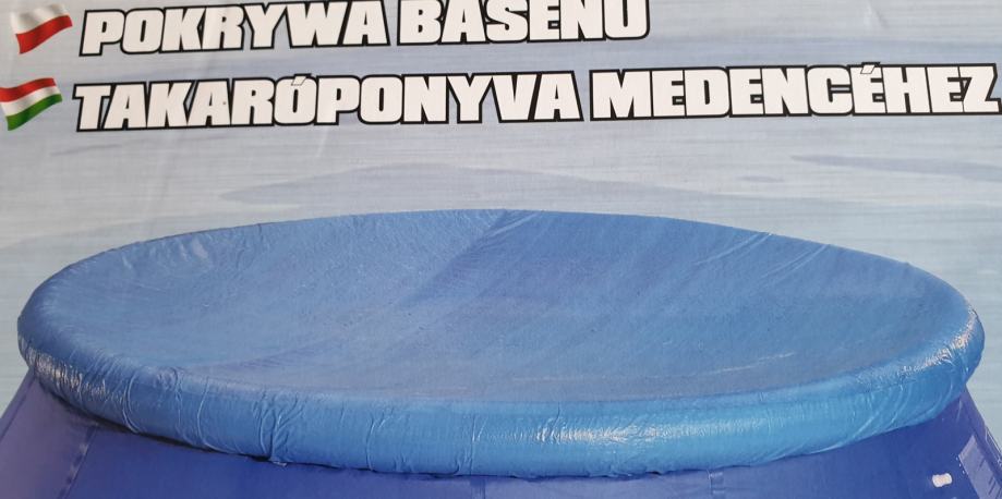 Pokrivač za bazen plavi 360cm PE , Novi i zapakiran ,SNIŽENO! 150 kuna