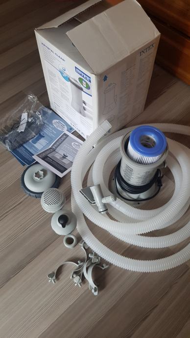 Zoutwatersysteem Intex Krystal Clear Met Filtratie van