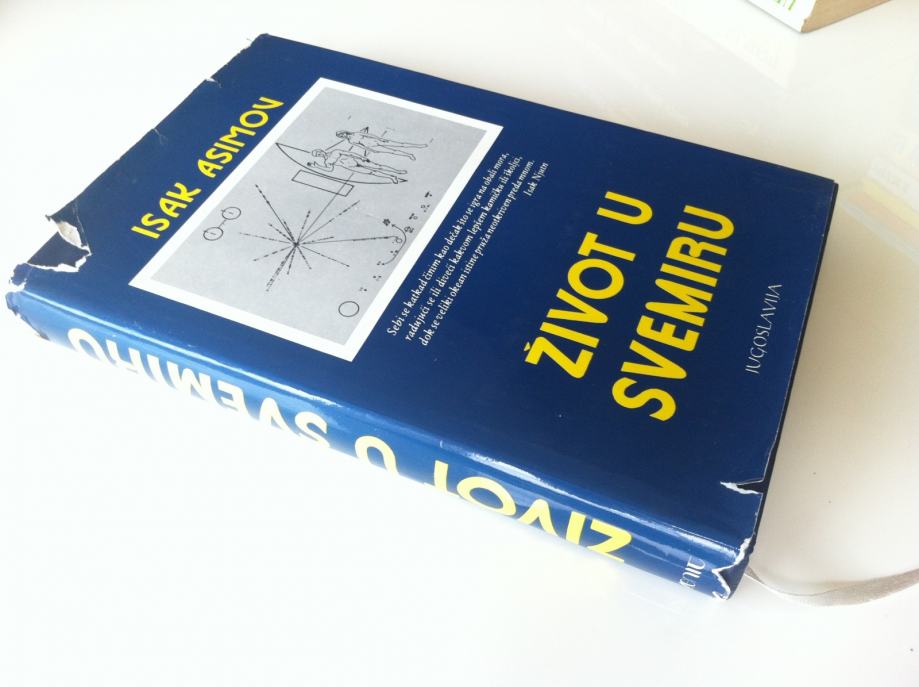 ISAAC ASIMOV Na rubu zadužbine (50kn) i Život u svemiru (70kn)