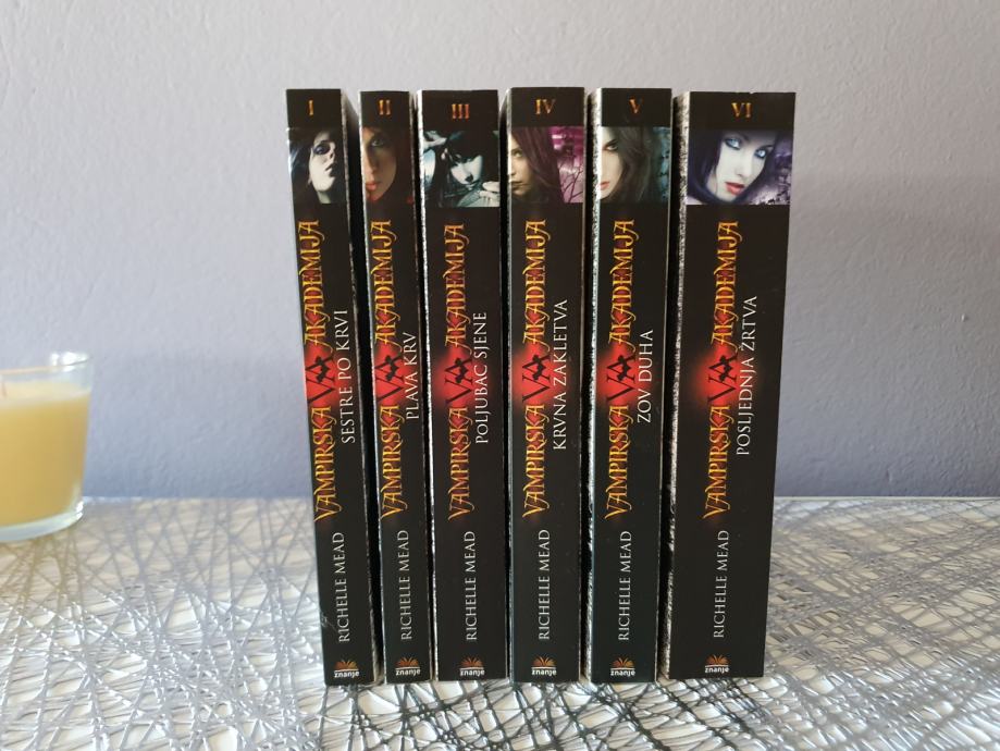 Vampirska akademija, komplet od 6 knjiga