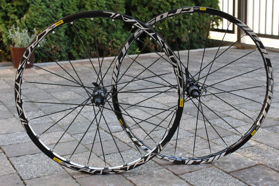 Paire De Roues VTT Mavic Cross Tracé 26" – Disque, Aluminium, 24 Trous, Lefty