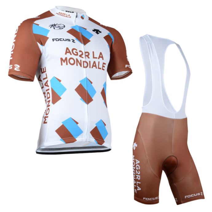 Biciklistički dres (hlače i majica) AG2R La Mondiale