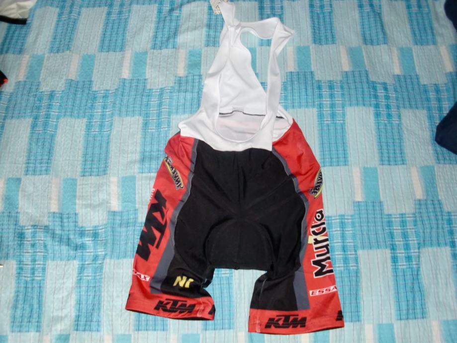 KTM biciklističke hlače s tregerima