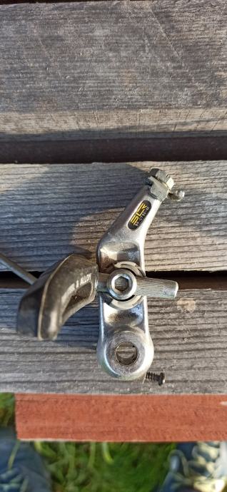 Set Cambio E Freno Shimano Altus SB-CT90 18 Velocità, Leva A Pollice Anni '90 NOS