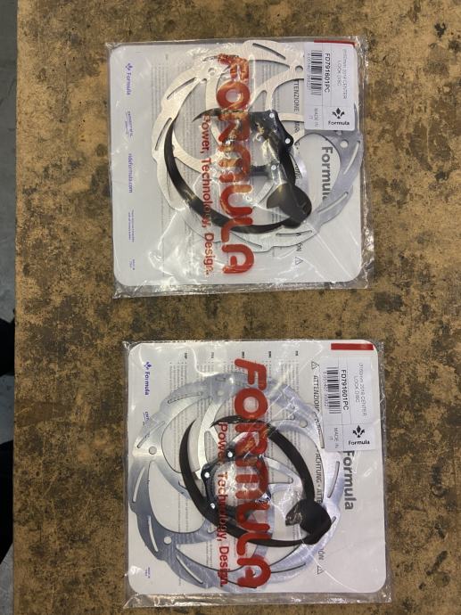 Formula Cura Rotor Centerlock 180mm Novo