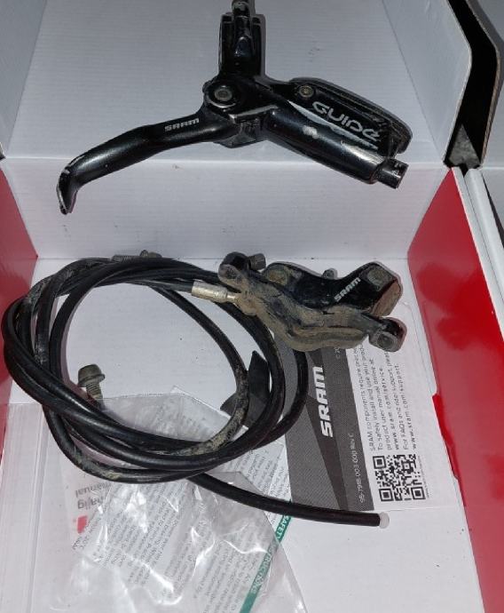 sram guide 4 piston hydraulic brakes