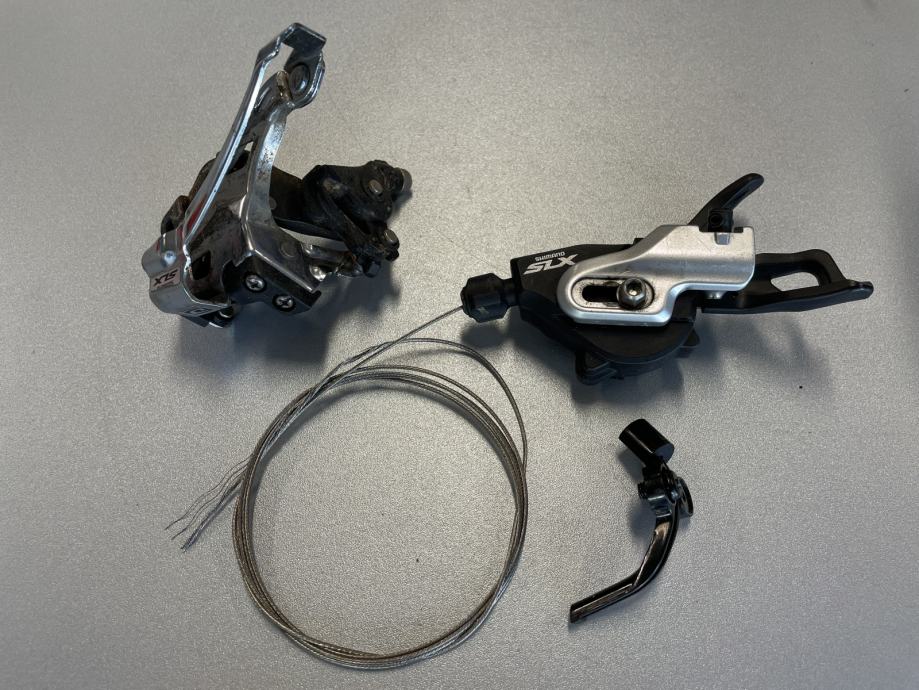 Shimano SLX prednji mjenjač i ručica mjenjača