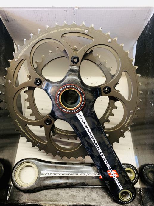 Chaîne Campagnolo Record Ultra Torque 11 Vitesses - Noir Carbone - Neuf Sous Emballage