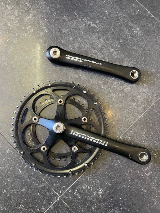 Pédalier campagnolo centaure carbóne 52x39 172.5 - Équipements vélos