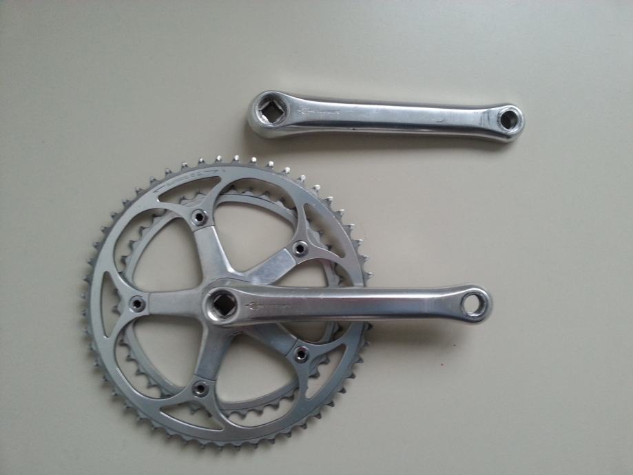 Pédalier Shimano 105 Golden Arrow – 170mm 40/52 – Double Plateau – Occasion