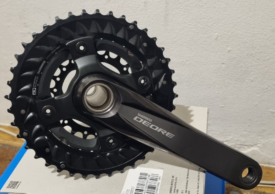 Bike Crankset Shimano Deore Triple Chainset 10 Speed M6000