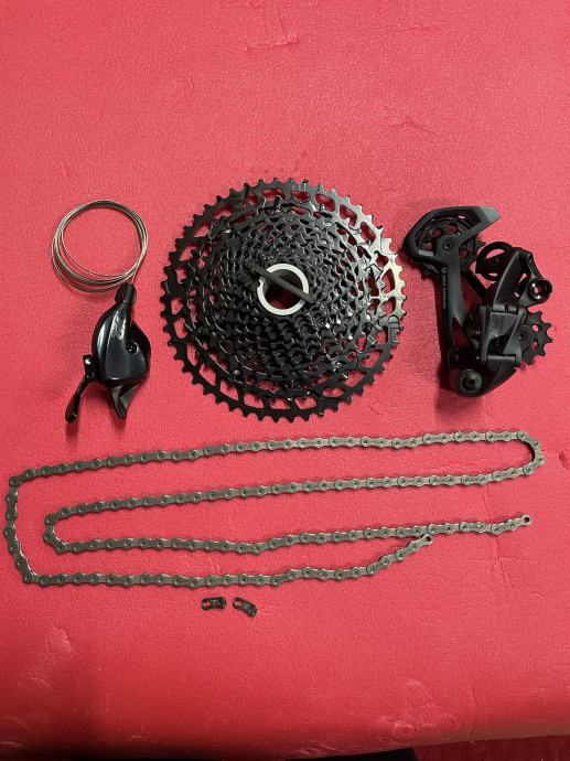 Sram GX trigger and derailleur & NX cassete and chain “NOVO”