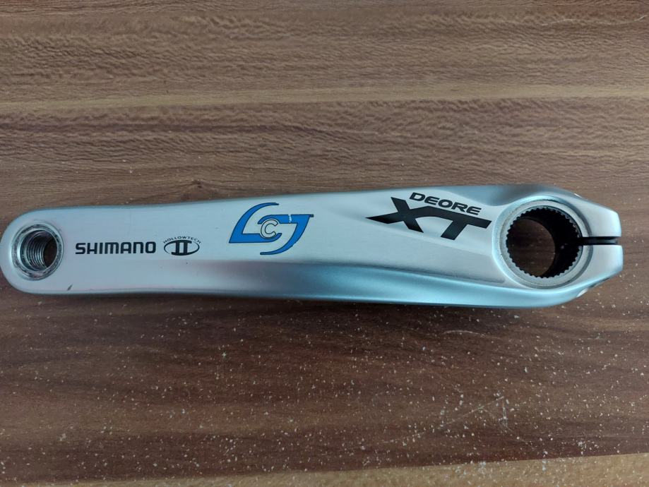 Stages power meter XT M785 175mm Silver