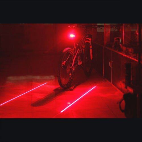 LASER I LED stražnje svjetlo za bicikle