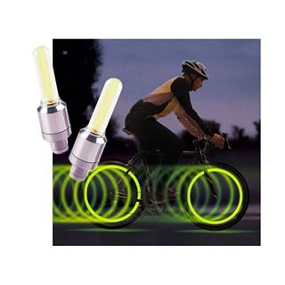 ⭐️ LED kapica za ventil - za automobil bicikl motor žuta ⭐️