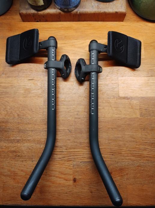 Manubrio da strada e mini aerobar in carbonio superleggero PRO Vibe
