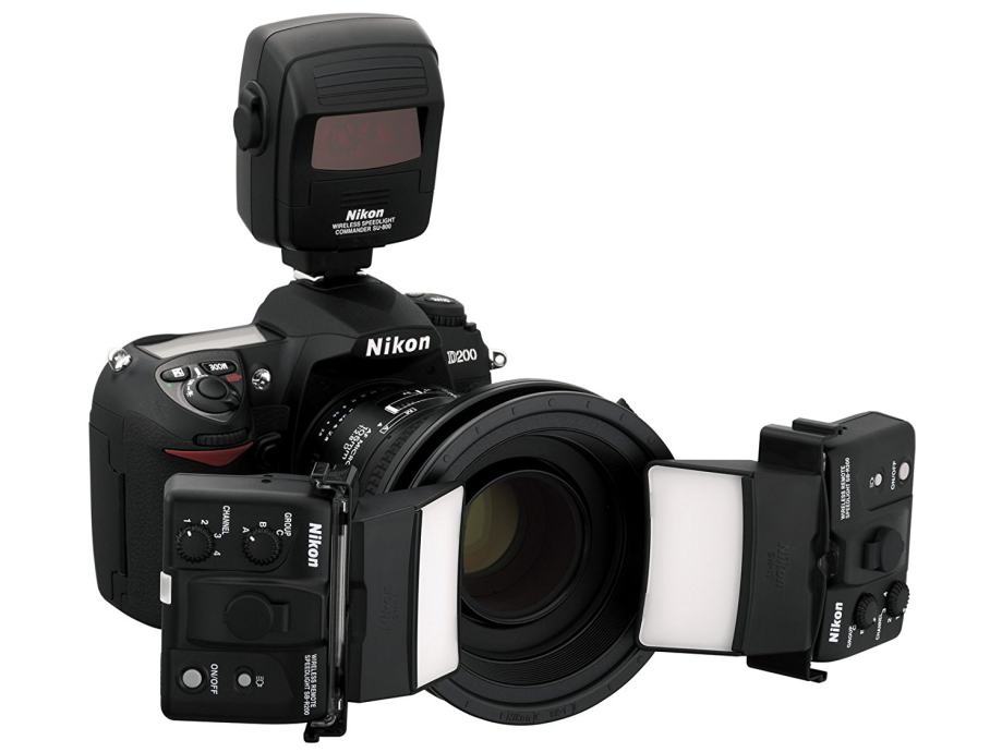 Nikon R1C1 Wireless close up macro kit flash SU800 2x SBR200