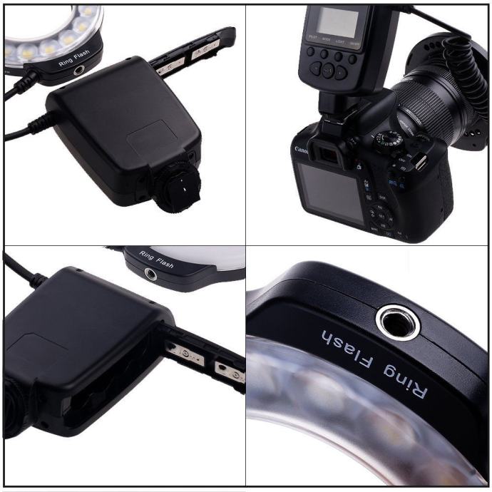 Travor 48LED Macro Ring Flash Ligh