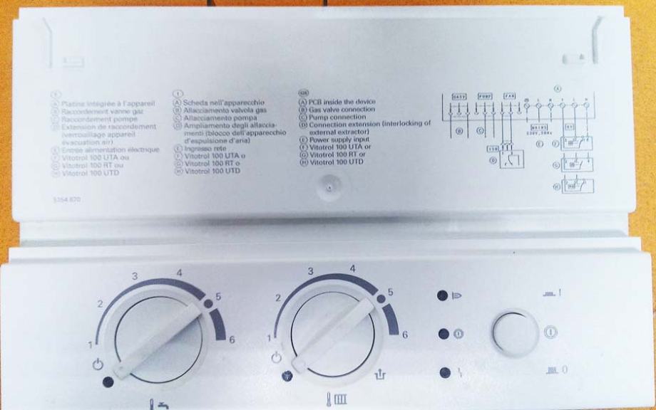 VITOPEND 100 WH1B - WH1D - AUTOMATIKA