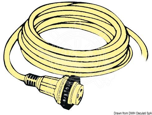 Specijalni kabel sa utikačima MARINCO 32A a 230V 15met - 3.736,00 kn