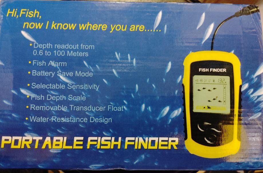 Portable fish finder