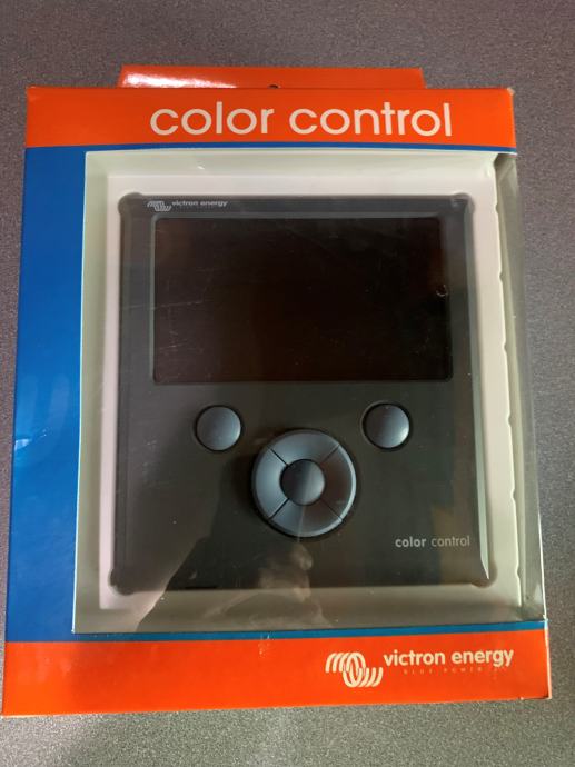Victron Color Control GX originalnim pakiranjem,montažnim okvirom