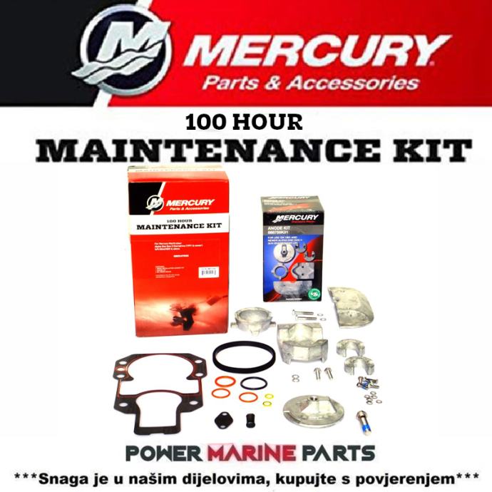 100H SERVICE KIT FOR MERCRUISER ZDRIVES ALPHA ONE GEN II 8M0147055